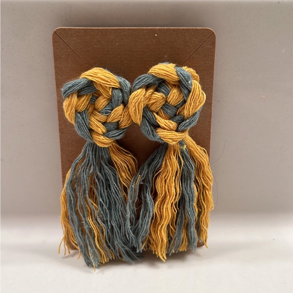 Handmade Macrame Earrings